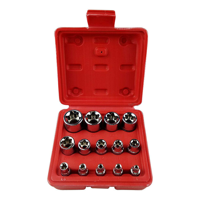 Jeu de douilles femelles, entraînement E4 - E24 , ensemble d'outils à main de haute qualité