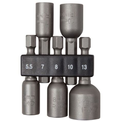 Jeu de douilles Irimo 1/4'' 5 5-13 mm 5 unités
