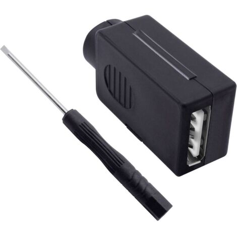 Jeu de douilles modulaires USB 2.0, type A. femelle, droit 2001C199 Quadrios Contenu: 1 pc(s)