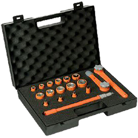 Jeu de douilles Penta 3/8" Carré 18 pièces ( Prix pour 1 )