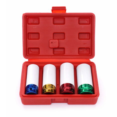 Jeu de douilles pour jantes 17/19/21/22 mm 1/2" KD10523