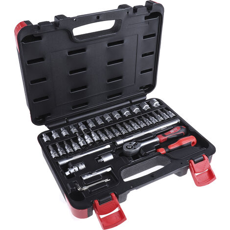 Jeu de douilles RS PRO 1/4'' Carré 43 pièces ( Prix pour 1 )