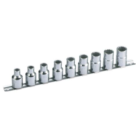 Jeu de douilles SAM 1/2" Carré 9 pièces ( Prix pour 1 )
