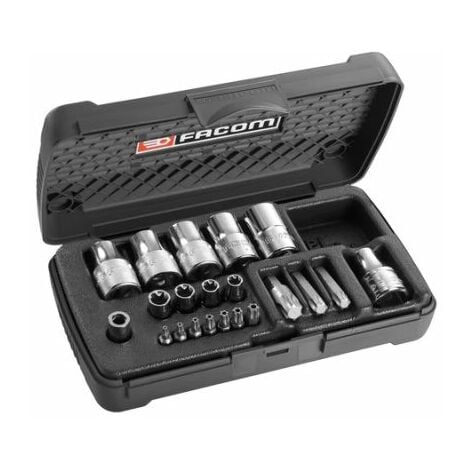 EMBOUTS ET DOUILLES TORX PRESENTES EN COFFRET BGS TECHNIC CARRE 1/2