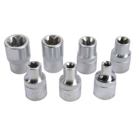 Jeu de douilles Torx SAM 6 16 mm 7 pièces ( Prix pour 1 )