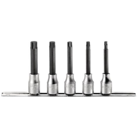 Jeu de douilles tournevis Facom 1/2" XZN, 5 pièces