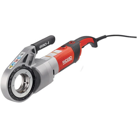 Jeu de filières 690-I 1/2, 3/4, 1, 1 1/4, 1 1/2, 2 po. 1020 W 1/2 -2 230V RIDGID