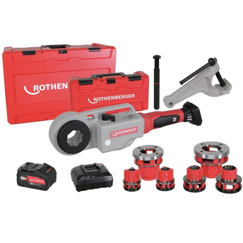 Rothenberger - supertronic 1250-Set, bspt 1/2-1.1/4', 230V - 71450