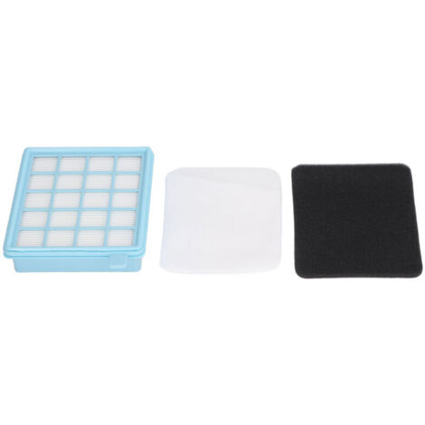 Jeu de filtres pour aspirateur PHILIPS FC8470 FC8471 FC8472 FC8473 FC8474 FC8476 FC8477 avec filtres HEPA et mousse