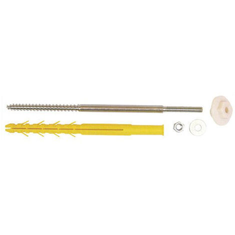 Jeu de fixation lavabo - Cheville lavabo Ø 12x 200 - filet M8 x 125
