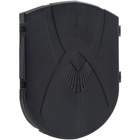 Jeu de fléchettes électrique avec fléchettes Noir Polypropylène vidaXL - N/A