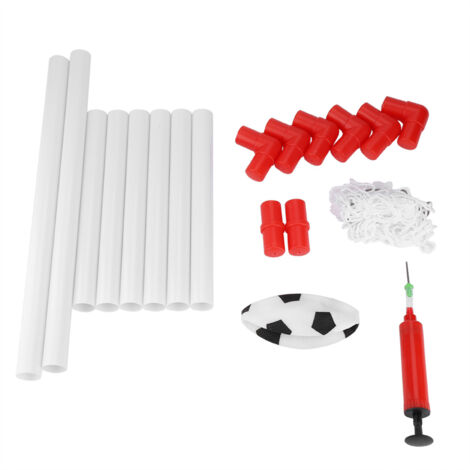 Jeu de football pour enfants avec buts, pratique en intérieur et extérieur, interaction parent-enfant