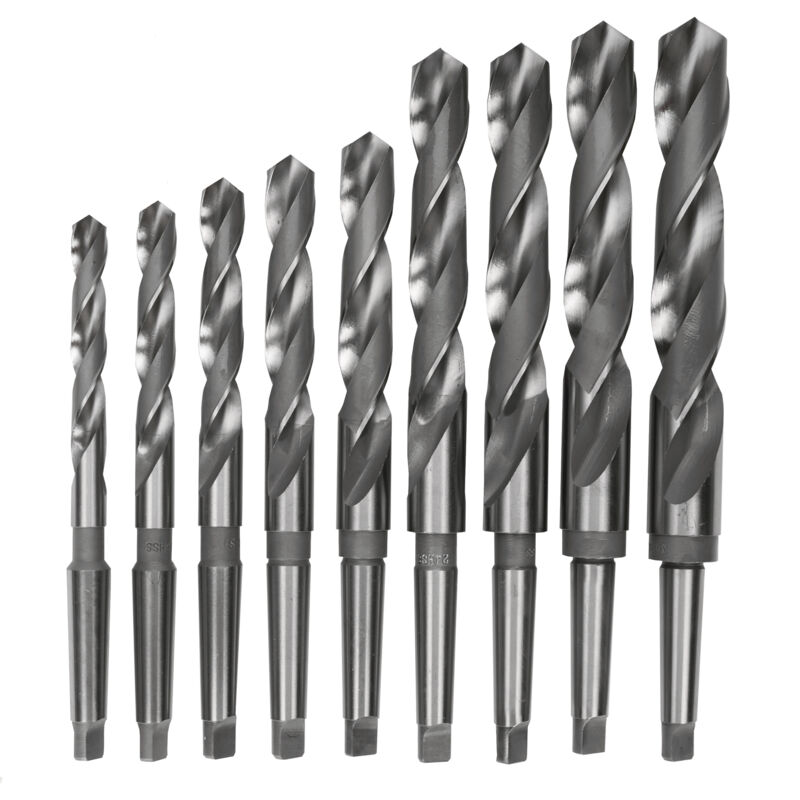 Jeu de 9 mèches roulées coniques HSS avec mêches coniques en CM3 Optimum MKS39
