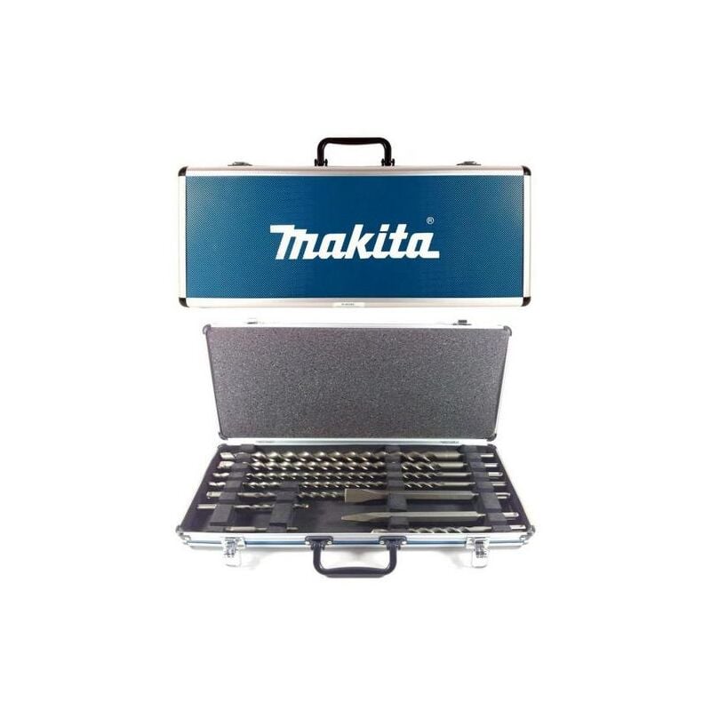 Zestaw DÅ'ut i wierteÅ' SDS-Plus 10szt. w walizce (D-42385) - Makita