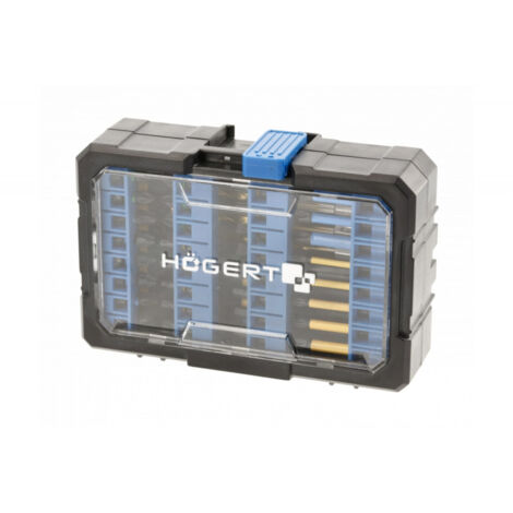 Jeu de forets et de tournevis Hogert HT1S801 35 unités