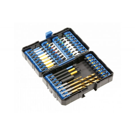Jeu de forets et de tournevis Hogert HT1S803 56 unités
