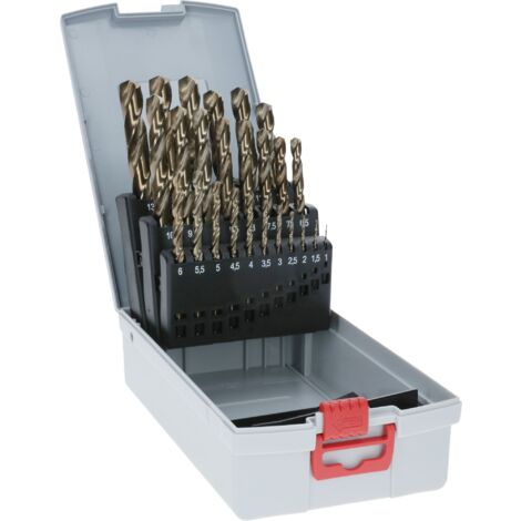 Bosch Professional Lot De 25 Forets Hélicoïdaux HSS PointTeQ Pour Métal