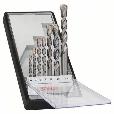 Bosch Coffret de 7 forets à béton Robust Line CYL-3, 4 - 12 mm 4; 5; 6; 6; 8; 10; 12 mm