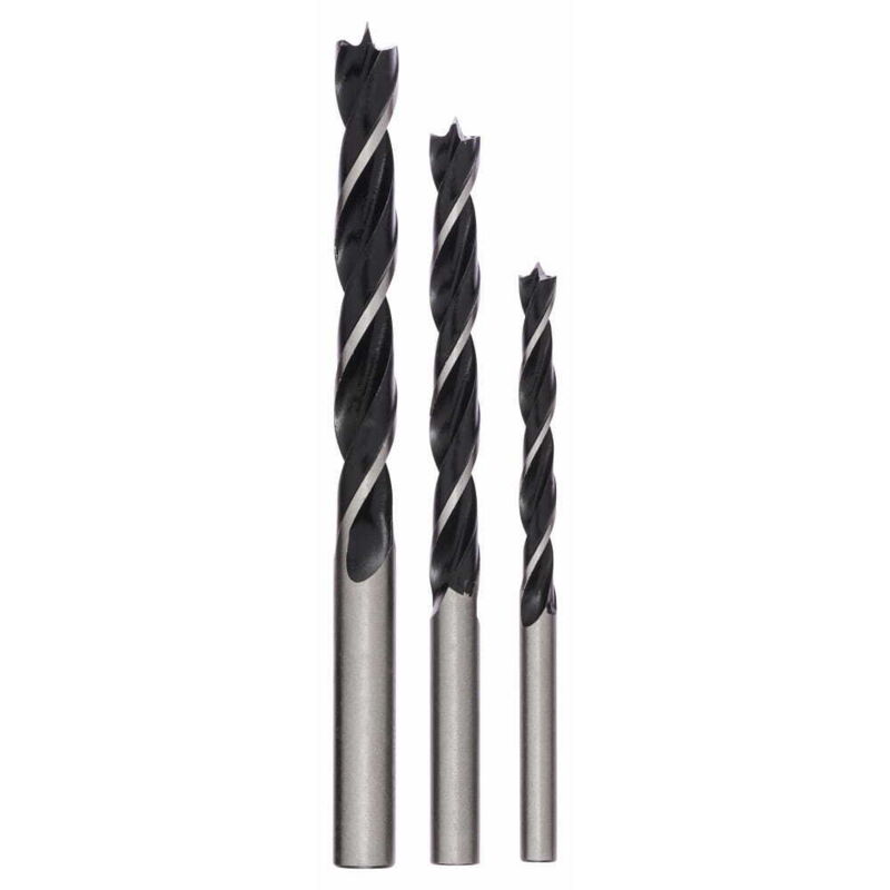 Set de 3 forets à bois hélicoïdale Bosch 2609255308 - vue 2