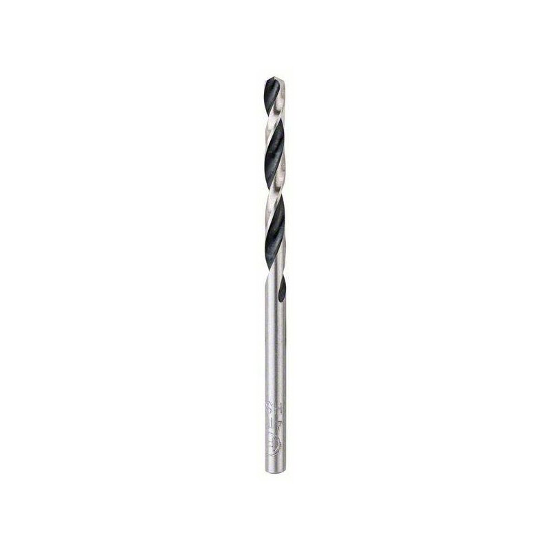 Bosch - 2608577161 métal spirale hss acier rapide DIN338 4,0 x 43 x 75 mm pointteq (2), 1 v