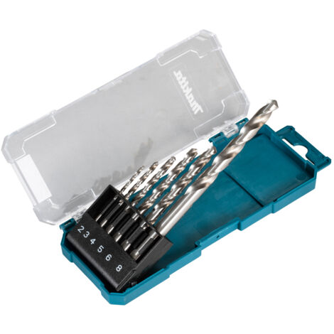 Jeu de forets pour le métal Makita D-75742 HSS-G 2-8 mm 6 unités