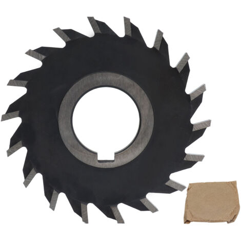 Jeu de fraises à engrenages en HSS, disque de 100x6mm avec alésage de 32mm pour fraisage de précision.