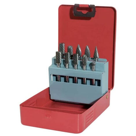 Jeu de fraises KS TOOLS HM - 10 pcs - 515.3210