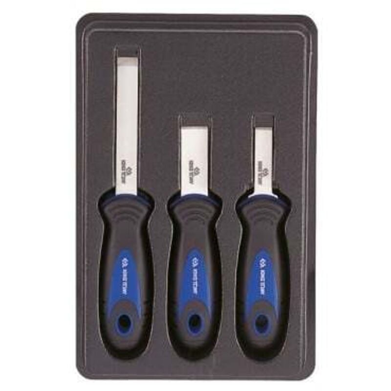 KING TONY - Jeu de 3 grattoirs de point de soudure