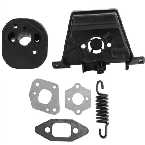 Jeu de joints d'espacement d'adaptateur de carburateur adapté à la trononneuse Poulan 2050 2075 2150 2175 2250 PP220 PP260 2055-Crezuo