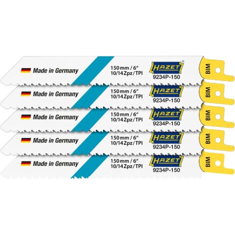Jeu de lames de scie 9234P-150/5 ∙ 5 pièces