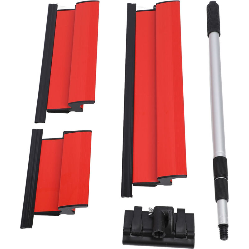 Jeu de lames d'écumage 250mm 400mm 600mm, spatule de lissage avec poignée d'extension pour mur et plafond