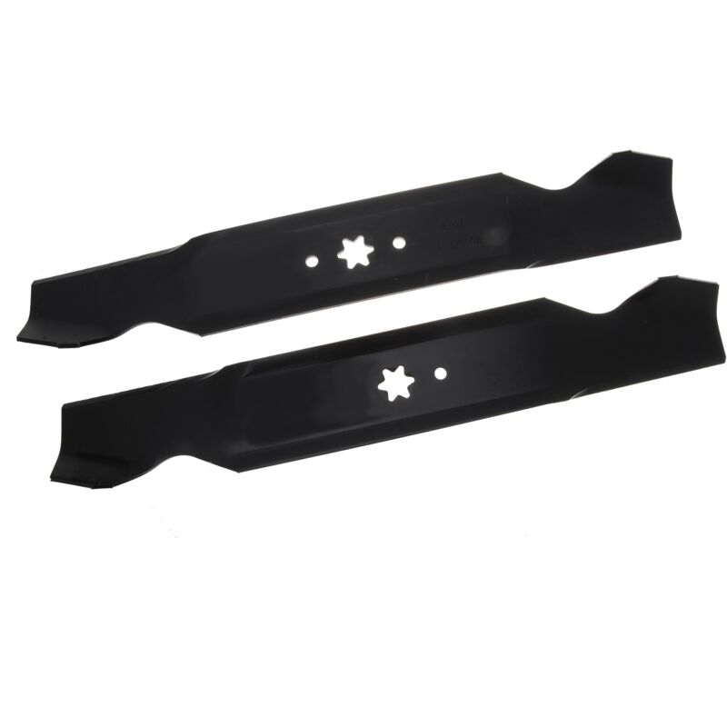 Jeu de lames extra soufflantes coupe 96,5cm pour mtd remplace 742-0646