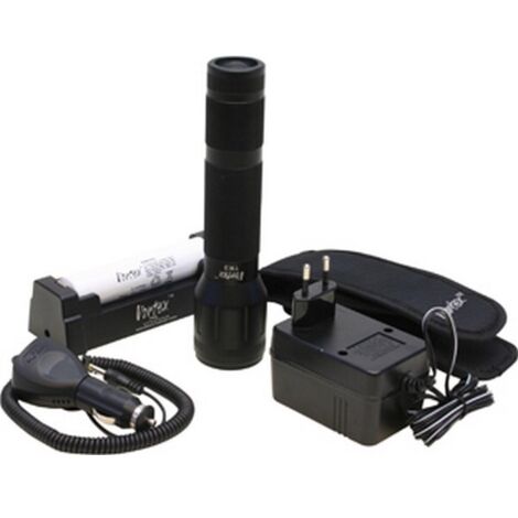 Jeu de lampes de poche LED, Long. : 190 mm, Durée de service 2,0 h, Luminosité 150 lm, Poids : 460 g