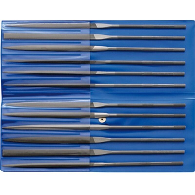 PFERD 12314084 SET de limes à aiguille CORRADI Swiss Hieb 2 dans un sac à roulettes en PVC Longueur 160 mm 1 pc(s) C612021