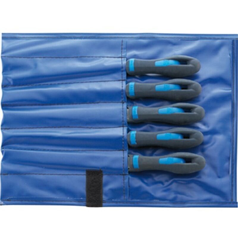 11800532 set de limes d'atelier Hieb 2 dans un sac à roulettes en pvc Longueur 200 mm 1 pc(s) C618741 - Pferd