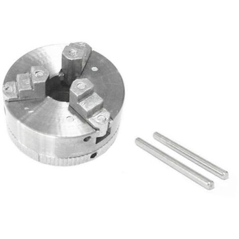 jeu de mandrin de tour manuel à 3 mors avec outils et accessoires