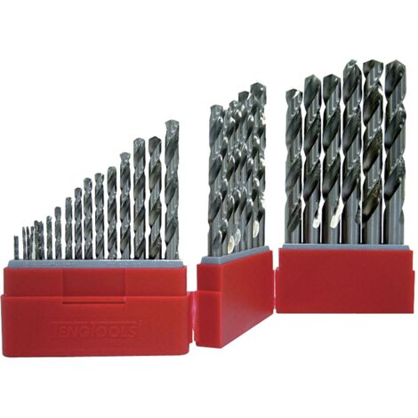 Jeu de mèches affutées DIN338 Teng Tools DB028