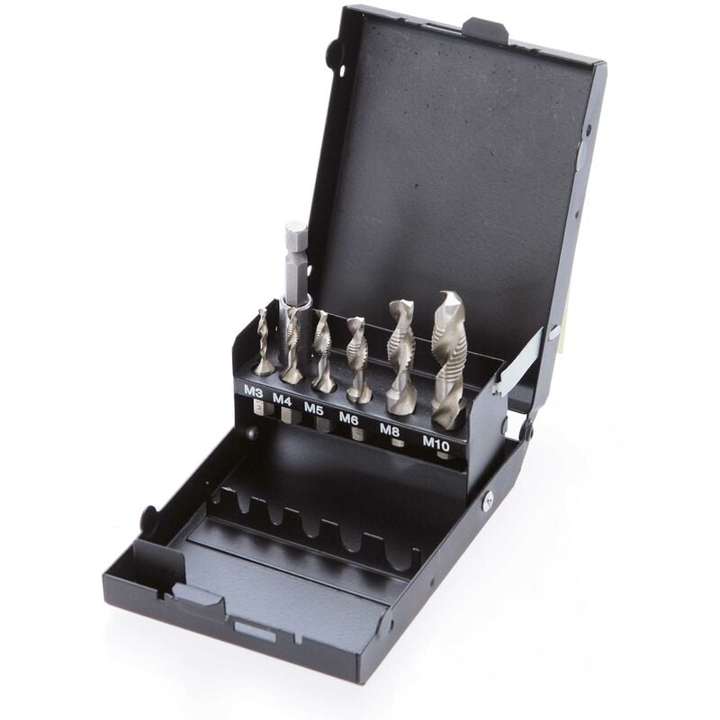 Bgs Technic - jeu de mèches et tarauds hss-g 7 pièces bgs 1926