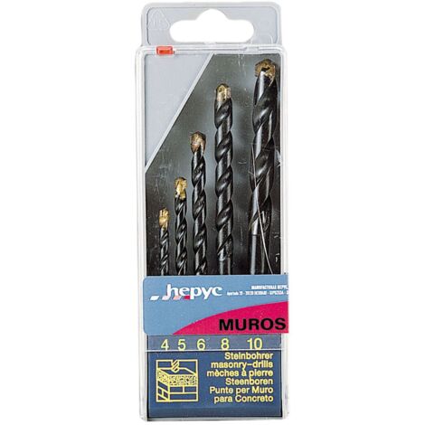 JEU DE MÈCHES WIDIA 5 PCS - 4-10 MM
