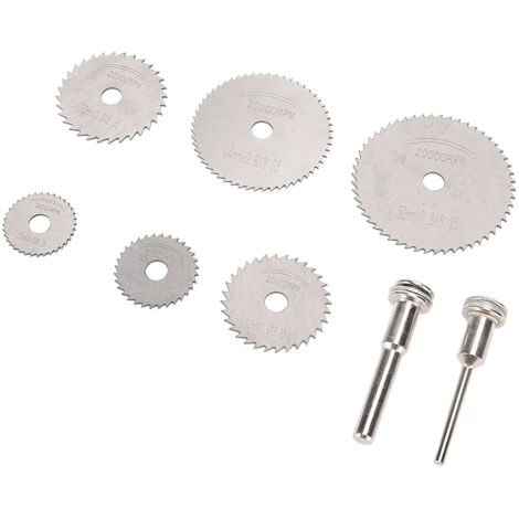 Jeu de meules de coupe, outil rotatif, lames de scie circulaire HSS, meules diamantées pour perceuse électrique et meuleuse