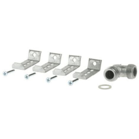 Jeu De Montage Pattes Fixation Et Coude 00602633 Pour TABLE DE CUISSON