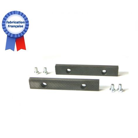 Jeu de mors 150 mm acier DOLEX JM7 pour étaux DOLEX spécifiques