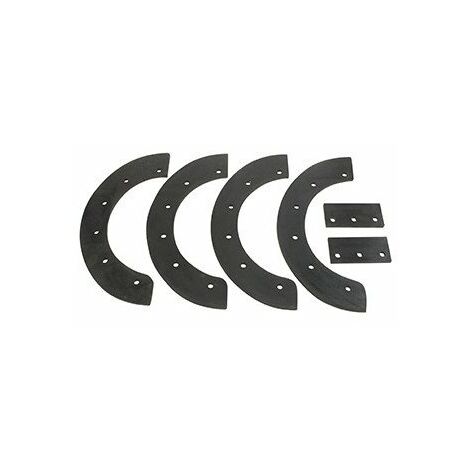 Jeu De Pales Adaptable Pour Chasse Neige Noma Modèles: 20'', C2030-01d Et C950-52103. Remplace Origine: 302565 - Jeu De 4 Pièces