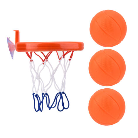 Jeu de Panier de Basket pour le Bain avec Balles - Jouet de Tir Amusant pour Enfants