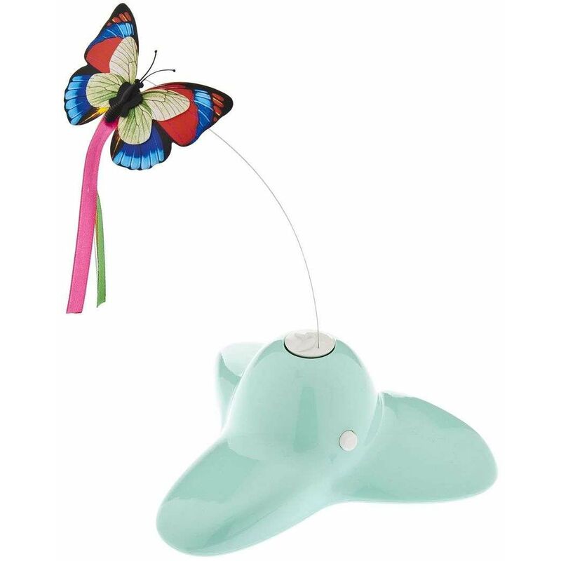 Jeu de papillon en plastique malveillant pour chats