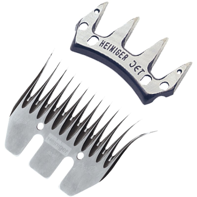 Jeu de peignes Heiniger 13 et 4 dents spécial merinos