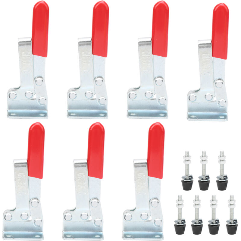 Jeu de pinces à bascule rapide, haute résistance, processus de polissage résistant à l'usure, outil de fixation manuelle