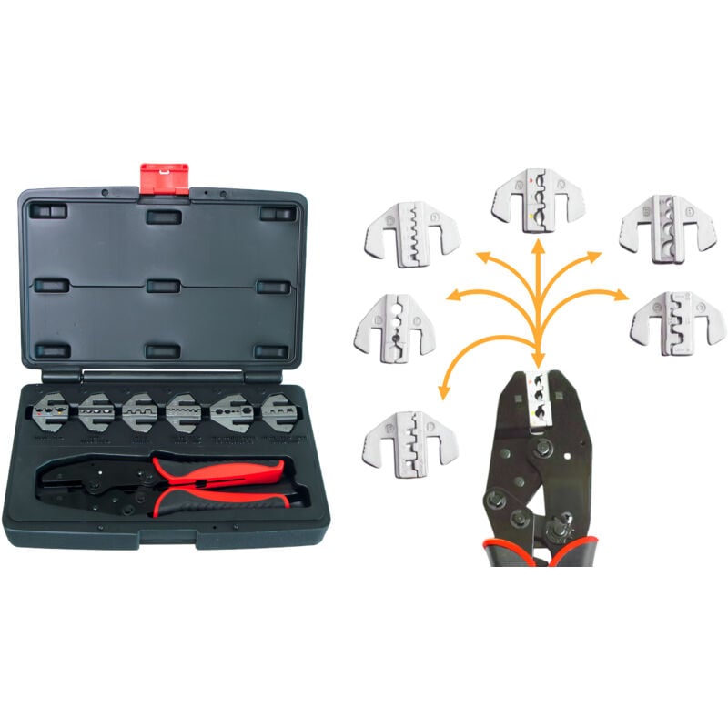 Mw Tools - Jeu de pinces à sertir- 6 pièces VES1907