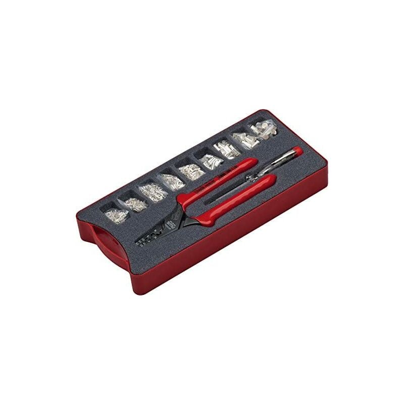 NWS - 143-bs 143-bs Pulsar Pince et embouts assortis, noir/rouge.