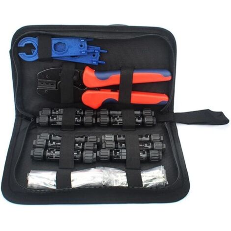 Jeu de pinces à sertir pour bornes électriques, connecteurs, outils de câblage électrique, énergie pour MC, pinces, outils solaires manuels, pince à sertir